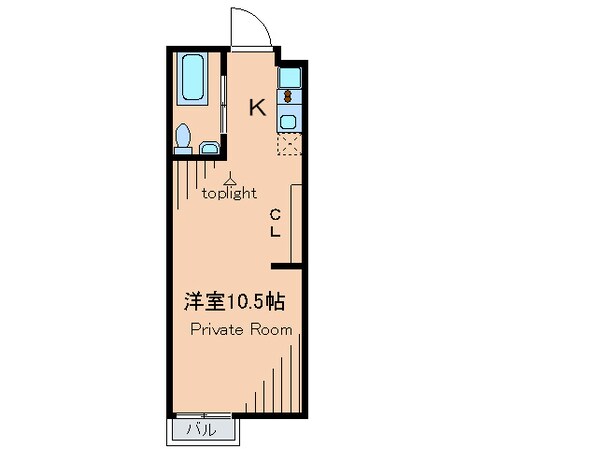 クレセンティア神戸・北野の物件間取画像